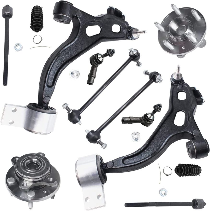 Main Image - Front Control Arms Hubs Tie Rods
