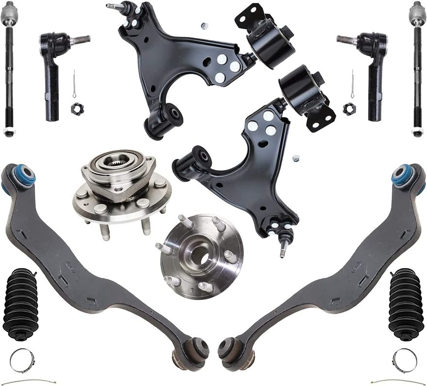 Main Image - Front Rear Control Arms Hubs Kit