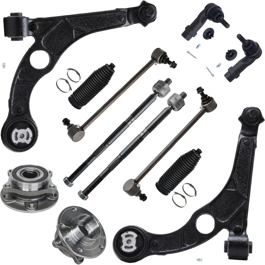Main Image - Front Rear Control Arms Hubs Kit