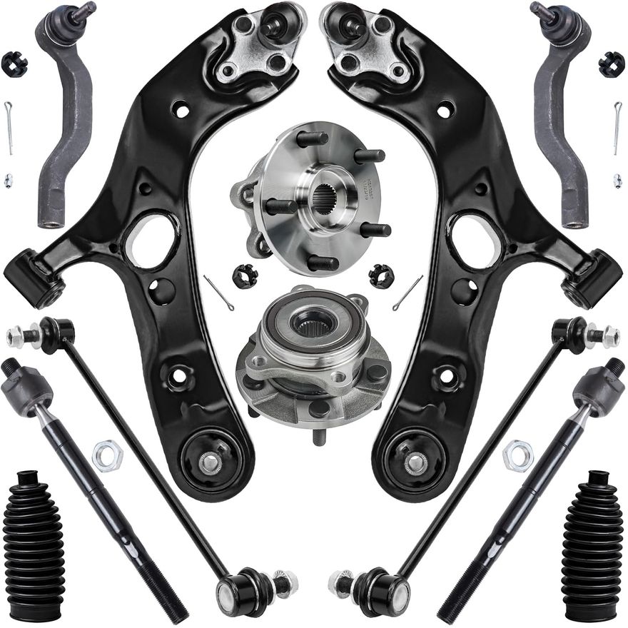 Main Image - Front Control Arms Wheel Hubs