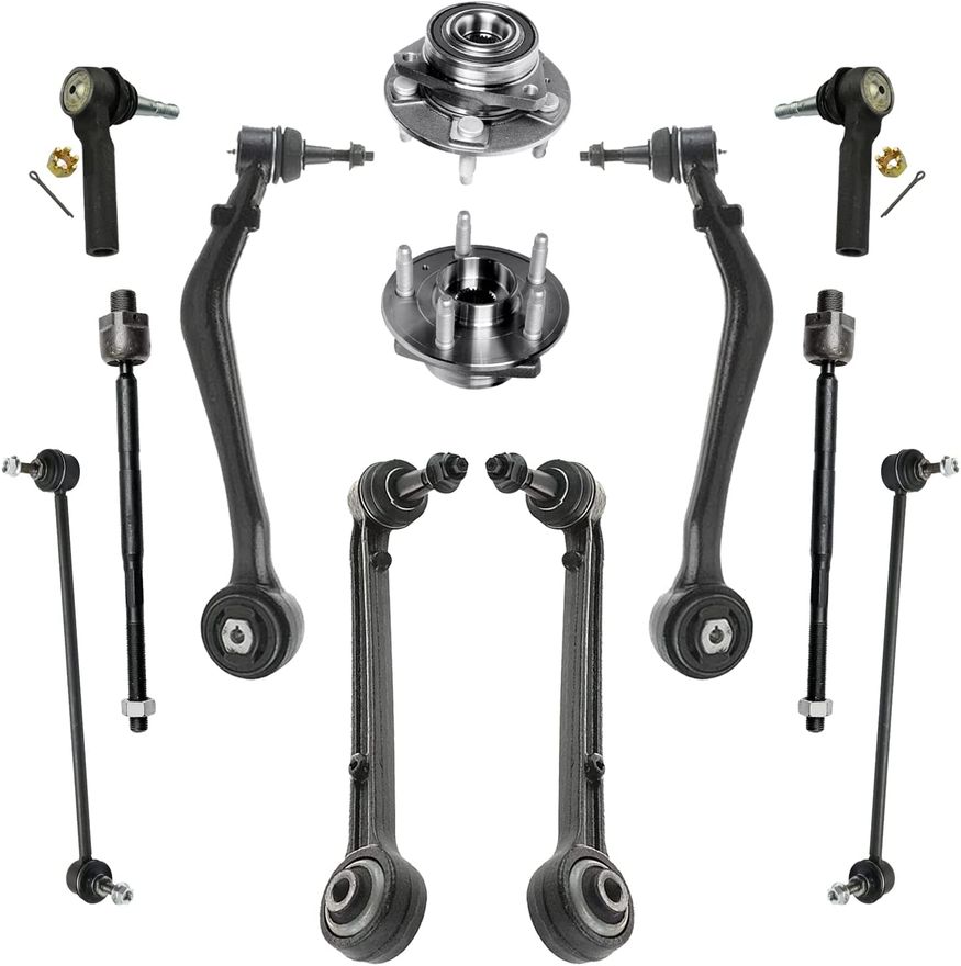 Main Image - Front Control Arms Hubs Tie Rods