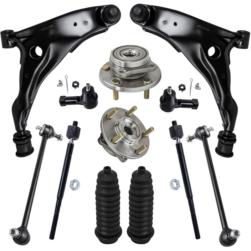 Main Image - Front Control Arms Tie Rods Hubs