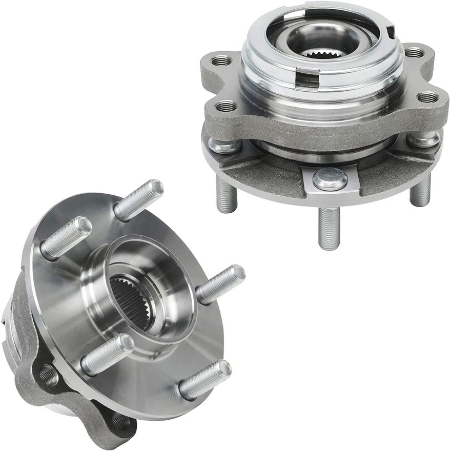 Front Wheel Hub and Bearings - 513296 x2