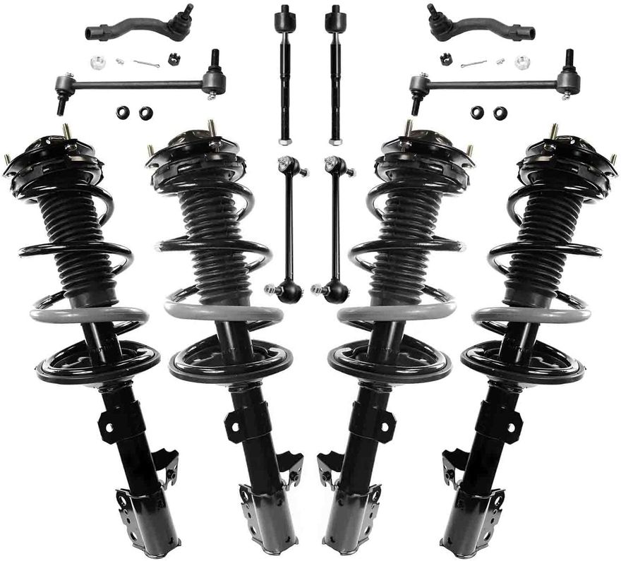 Main Image - Front Rear Struts Sway Bars Kit