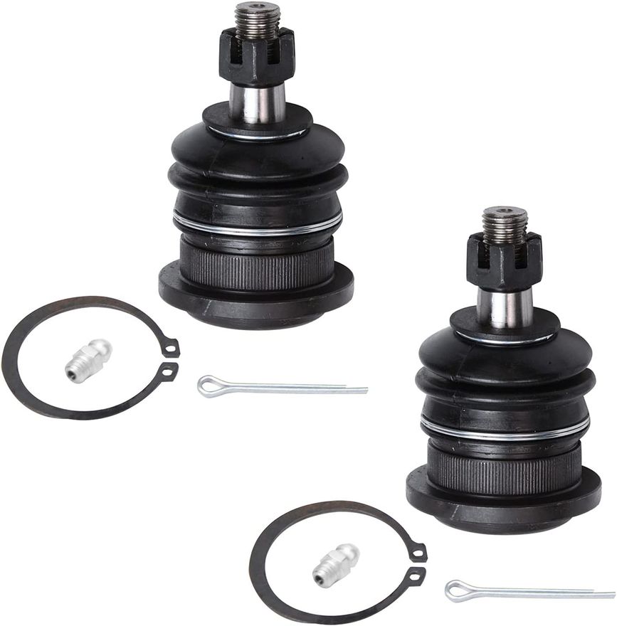 Detroit Axle 10pc Front Suspension Kit For Toyota 4Runner / FJ Cruiser / Lexus GX470 – Ball Joints, Tie Rods, Sway Bars