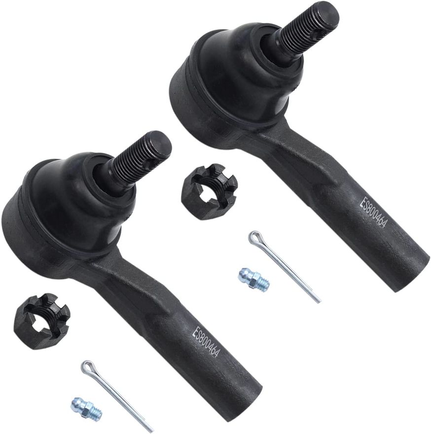 thumbnail image 2 of SCITOO 10pcs Front Suspension Kit Inner Outer Tie Rod Ends Sway Bar Links Lower Ball Joints Wheel Bearing Hub Fit For 2004 2006 Chevy Colorado 2006 G 2 of 14