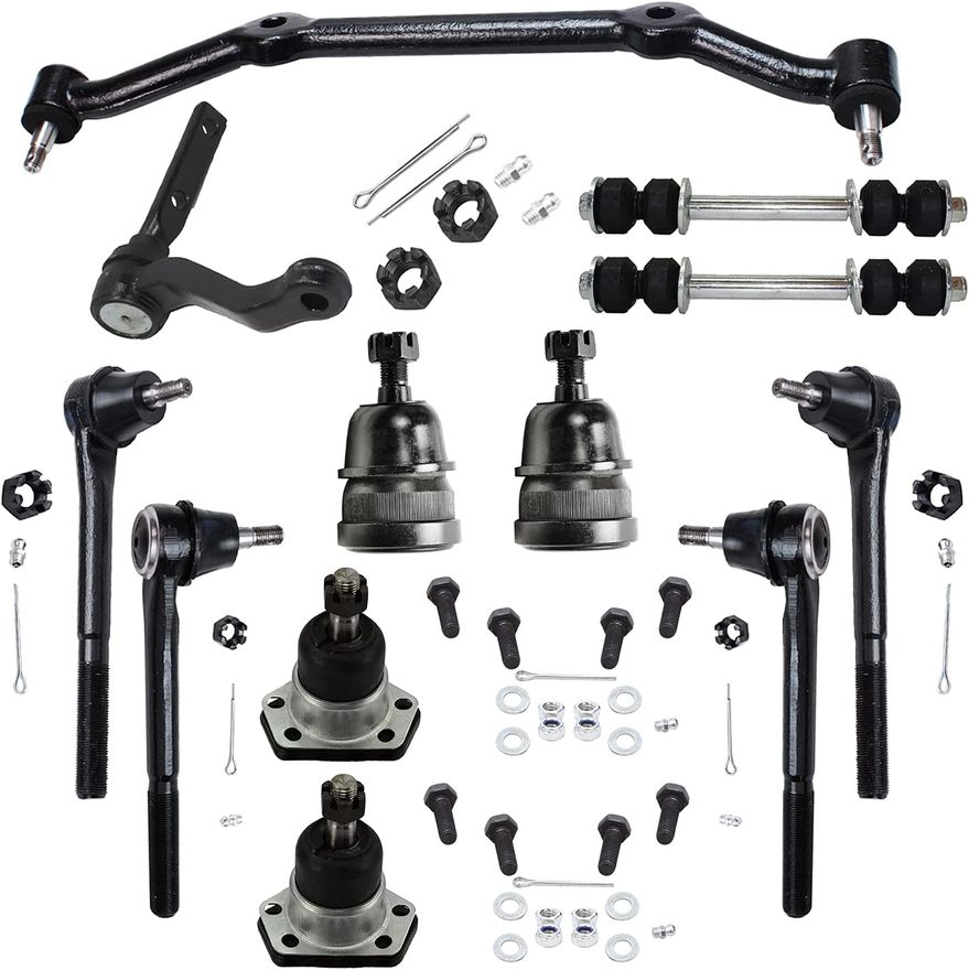 買取評価 SCITOO 9pcs Front Suspension Kit Inner Outer Tie Rod End