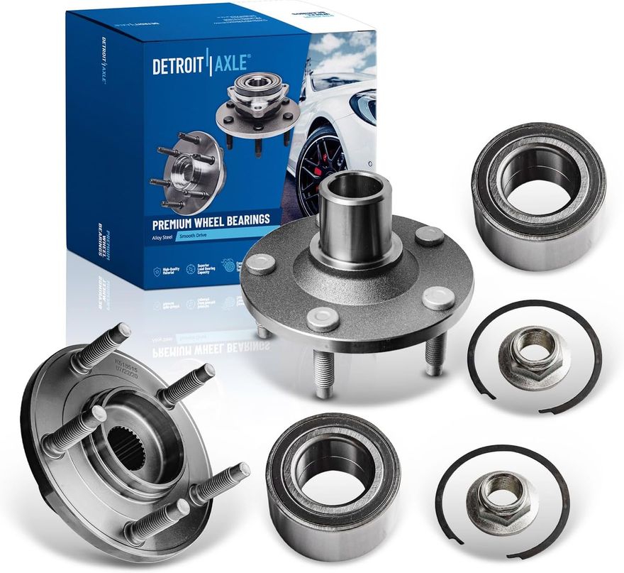 Front Wheel Hub and Bearing - 518515 x2