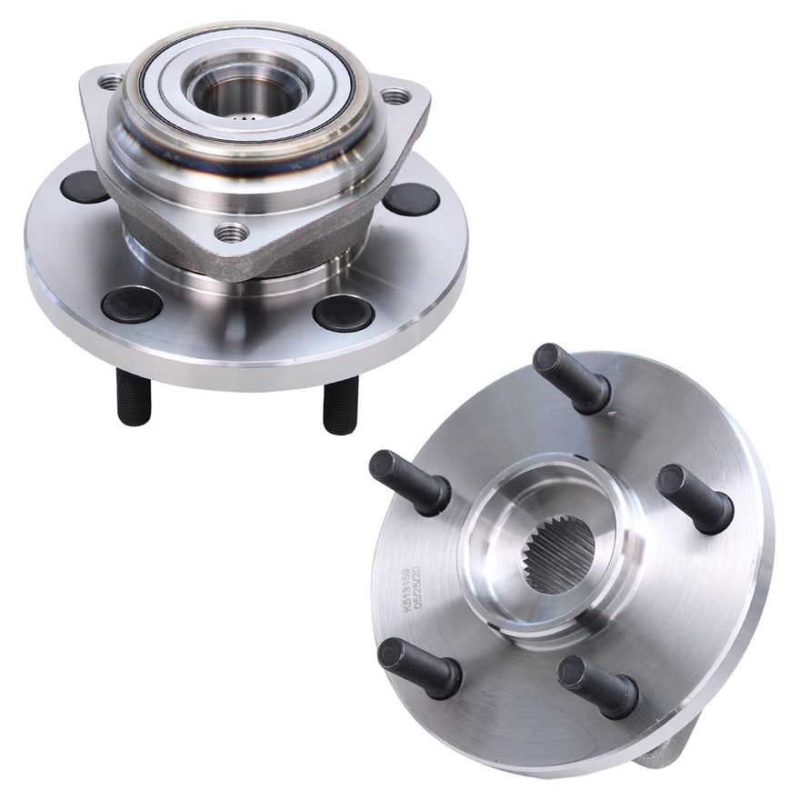 Front Wheel Hub and Bearing - 513159 x2