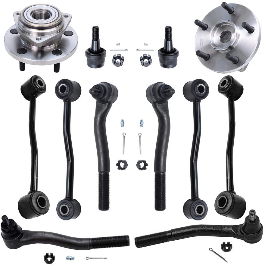 Main Image - Front Wheel Hubs Tie Rods Kit