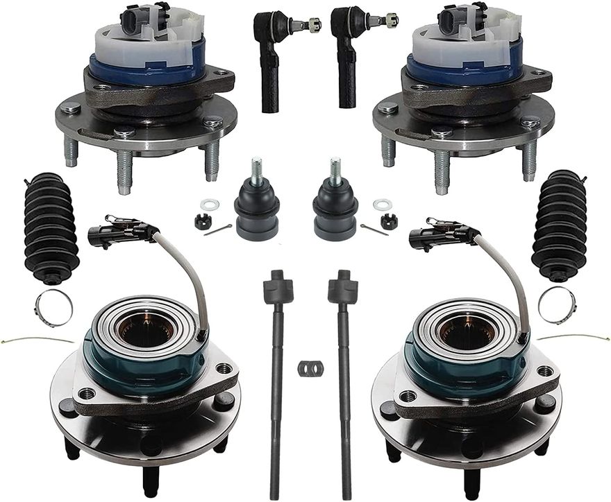 Main Image - Front Rear Wheel Hubs Tie Rods