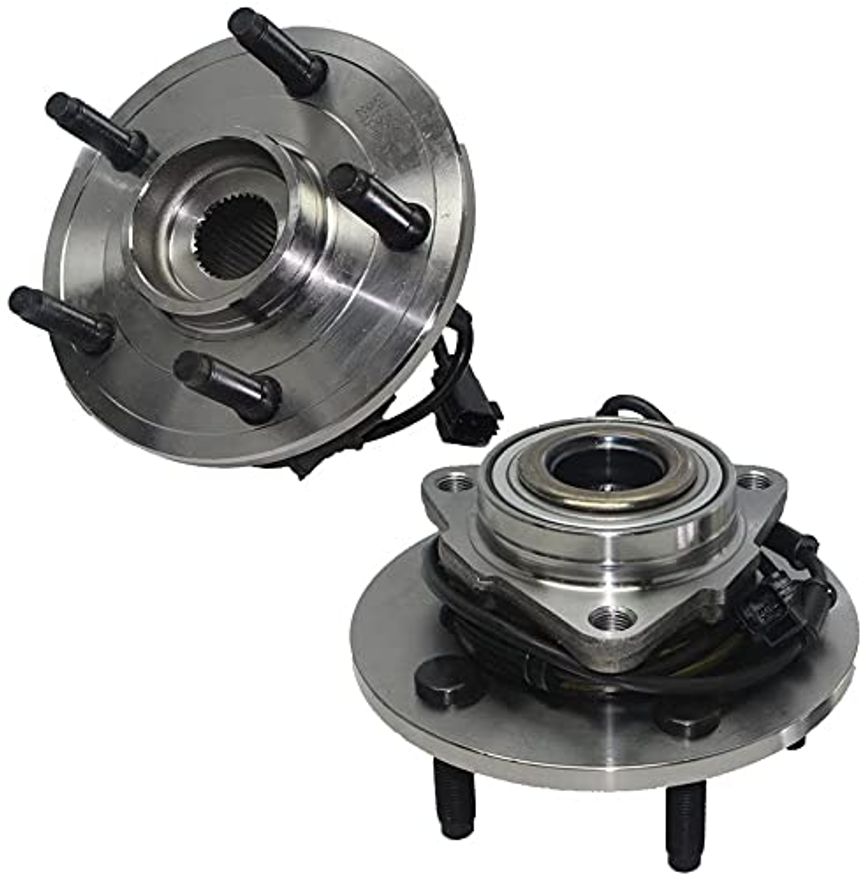 Front Wheel Hub and Bearings - 515073 x2