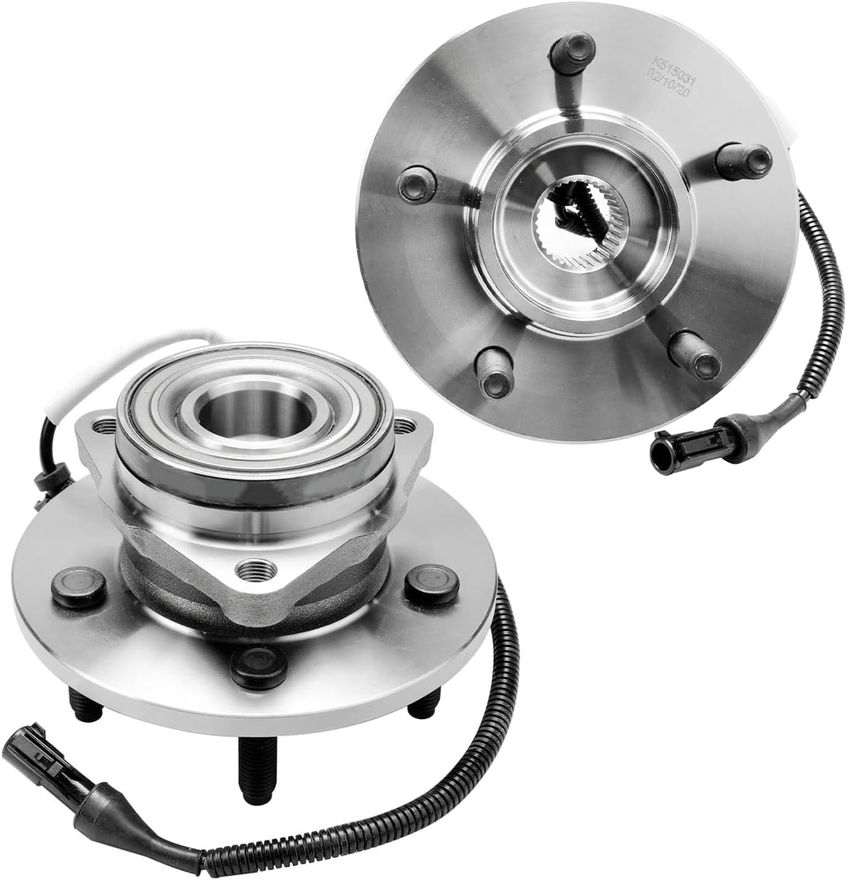 Front Wheel Hub and Bearing - 515031 x2