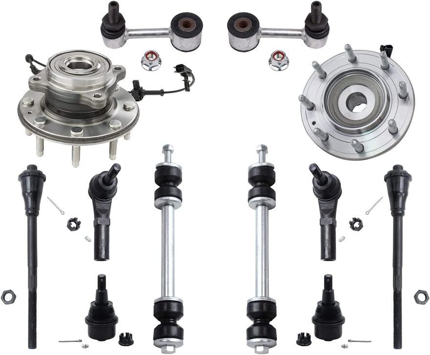 Main Image - Front Wheel Hubs Tie Rods Kit