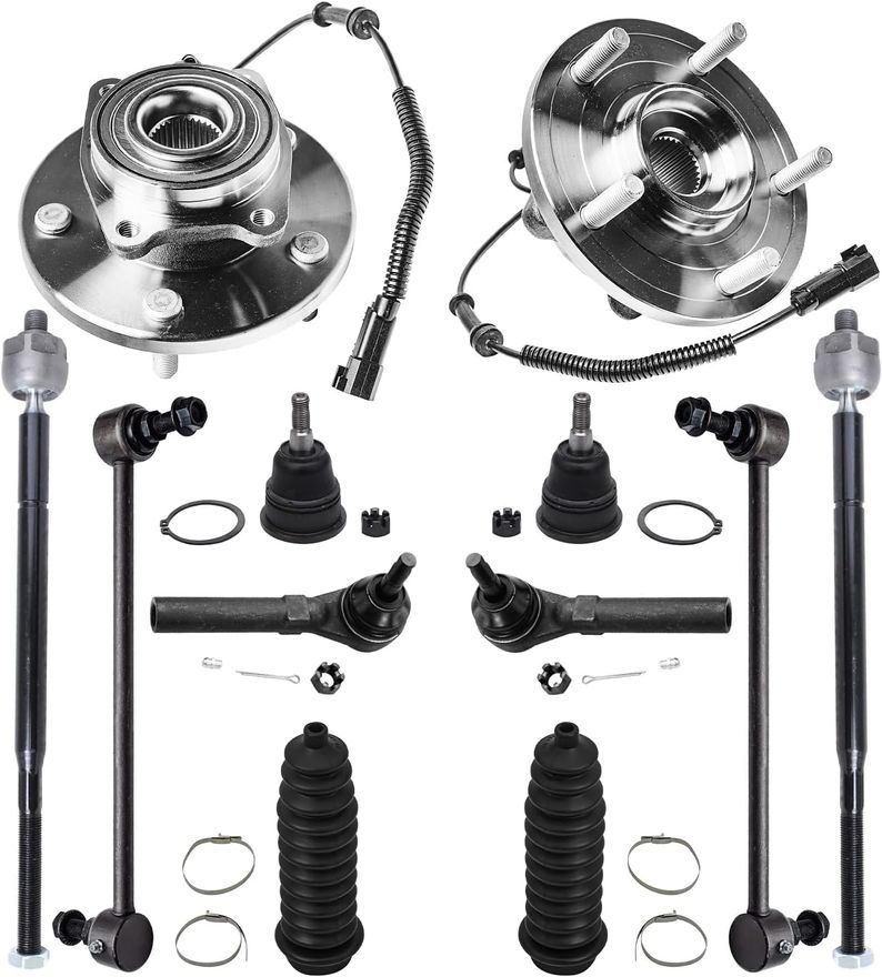 Main Image - Front Wheel Hubs Tie Rods Kit