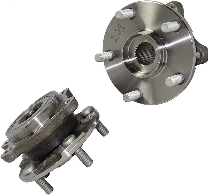 Front Wheel Hub and Bearing - 513258 x2