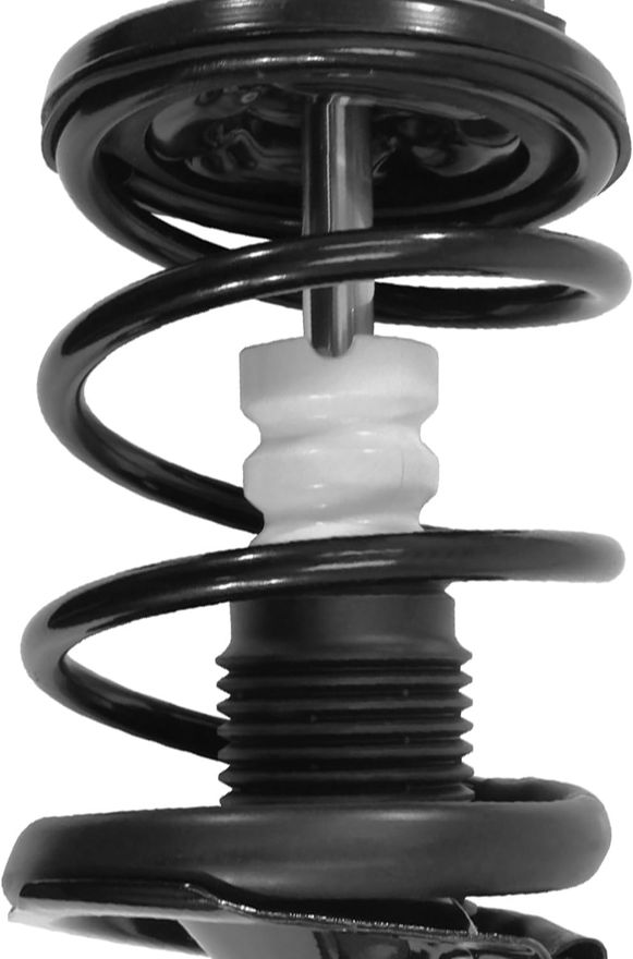 Front Left Strut w/Coil Spring - 13233