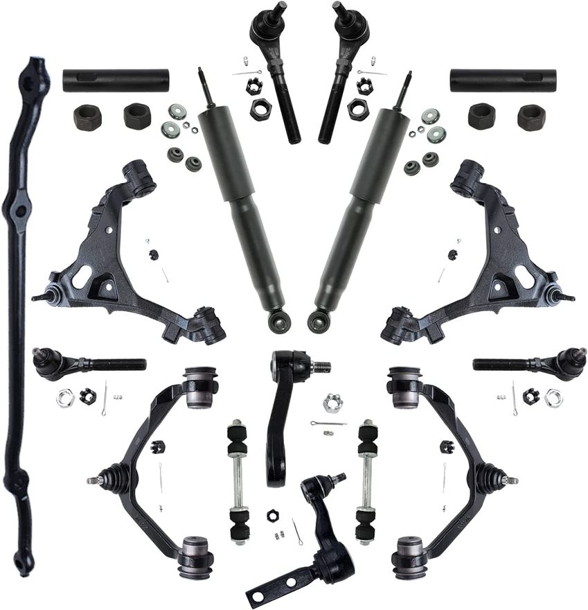 Main Image - Front Shocks Control Arms Kit