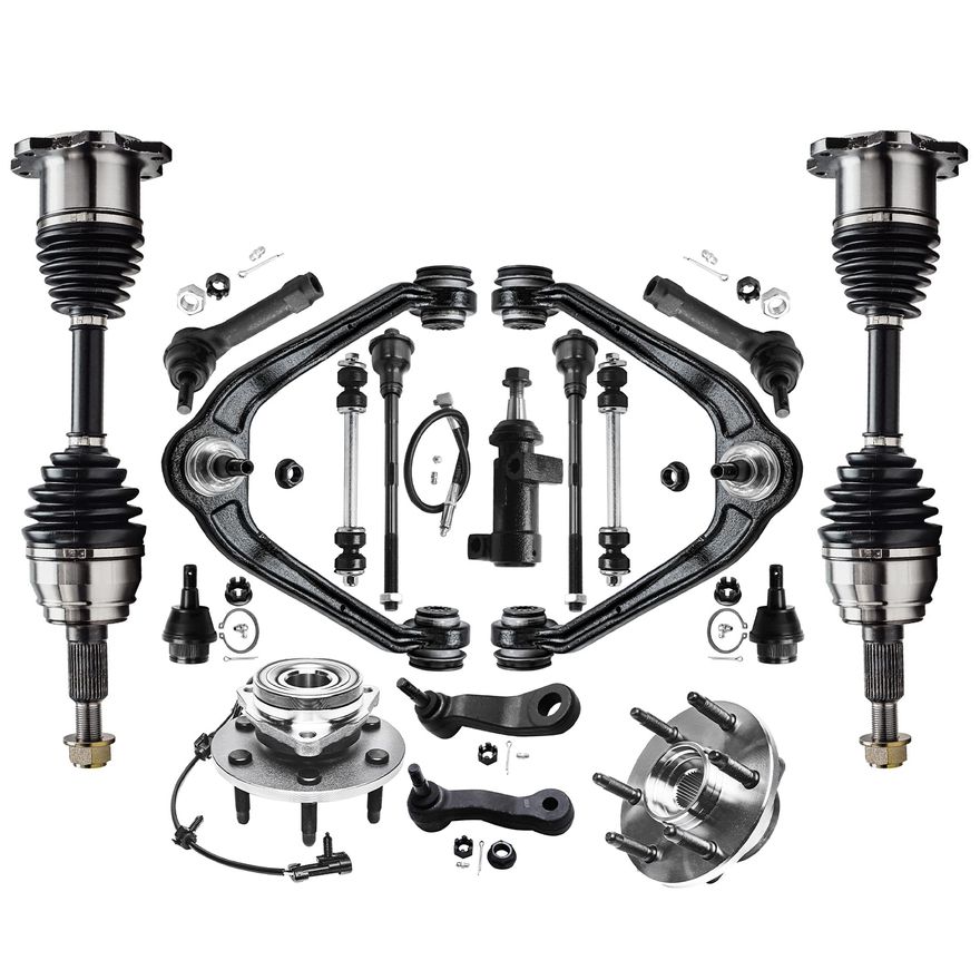 Main Image - Front Axles Wheel Hubs Kit