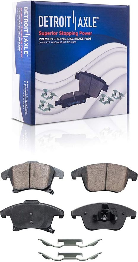 Front Ceramic Brake Pad - P-1653 x2