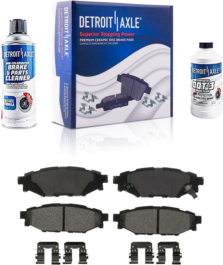 Rear Ceramic Brake Pad - P-1114 x2