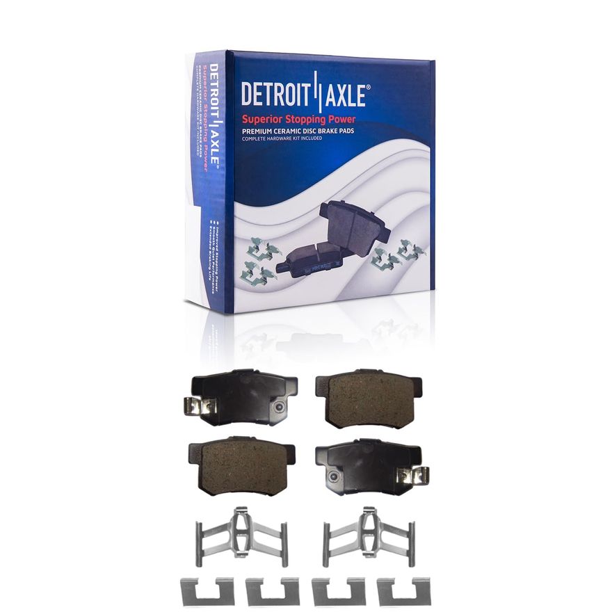 Rear Ceramic Brake Pads - P-536 x2