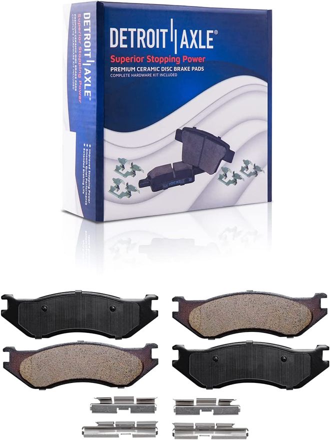 Front Ceramic Brake Pad - P-966 x2