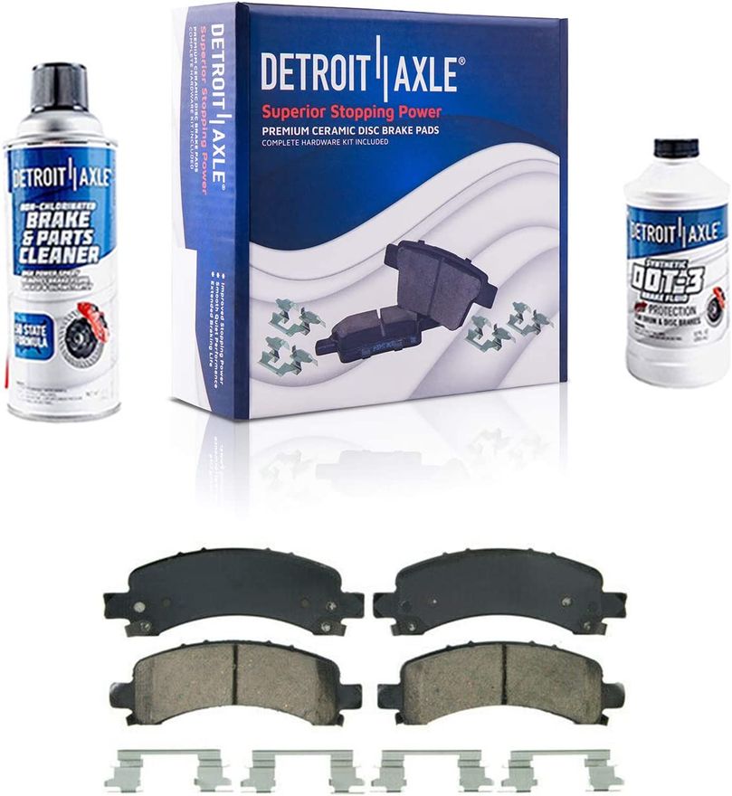 Rear Ceramic Brake Pad - P-974 x2