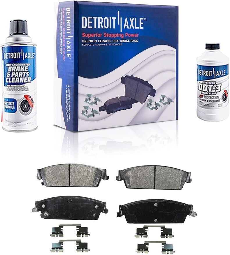 Rear Ceramic Brake Pads - P-1194 x2