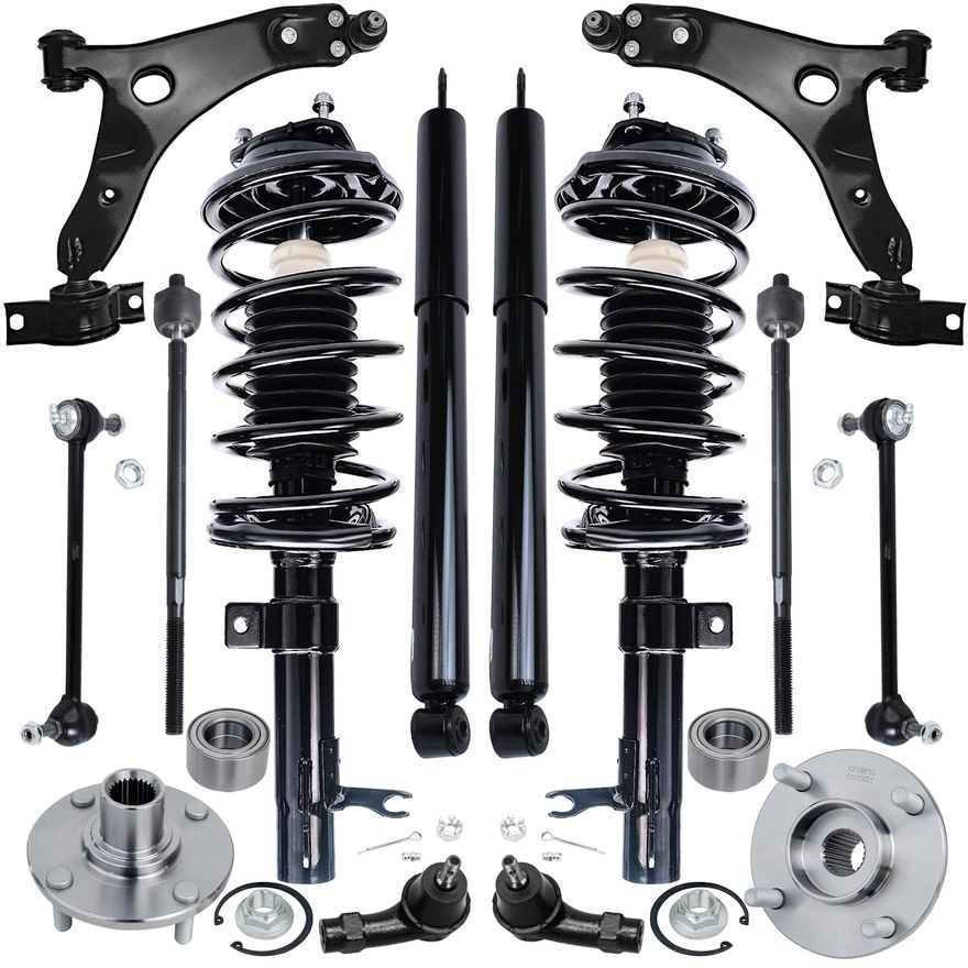 Main Image - Front Struts Rear Shocks Kit