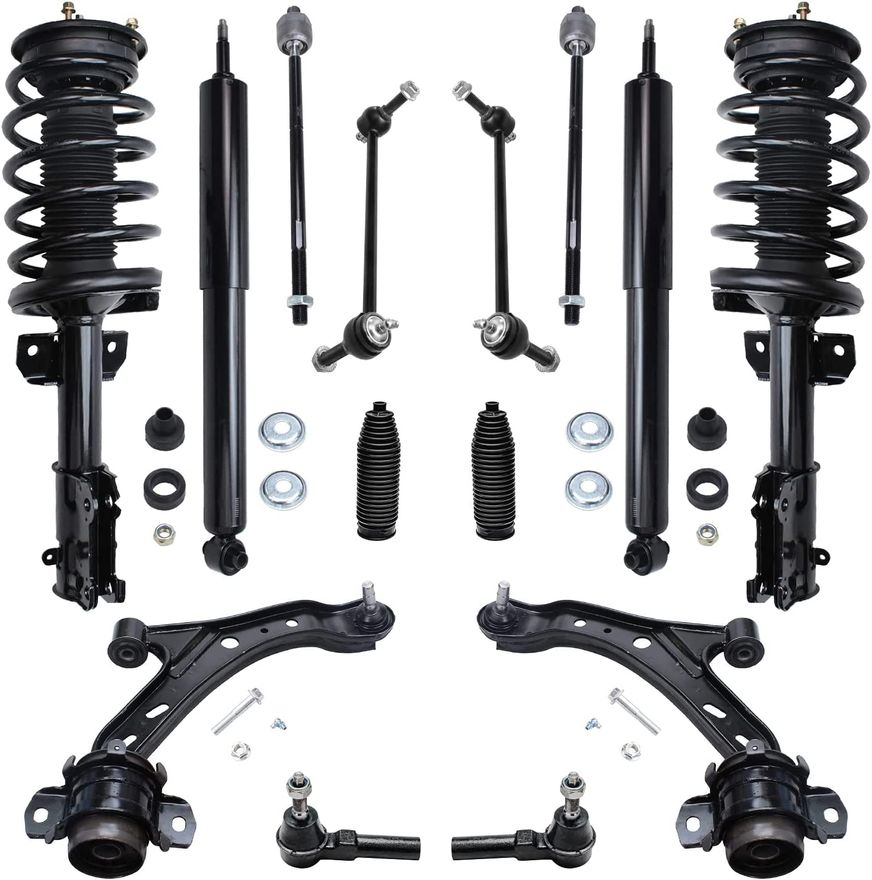 Main Image - Front Struts Control Arms Shocks