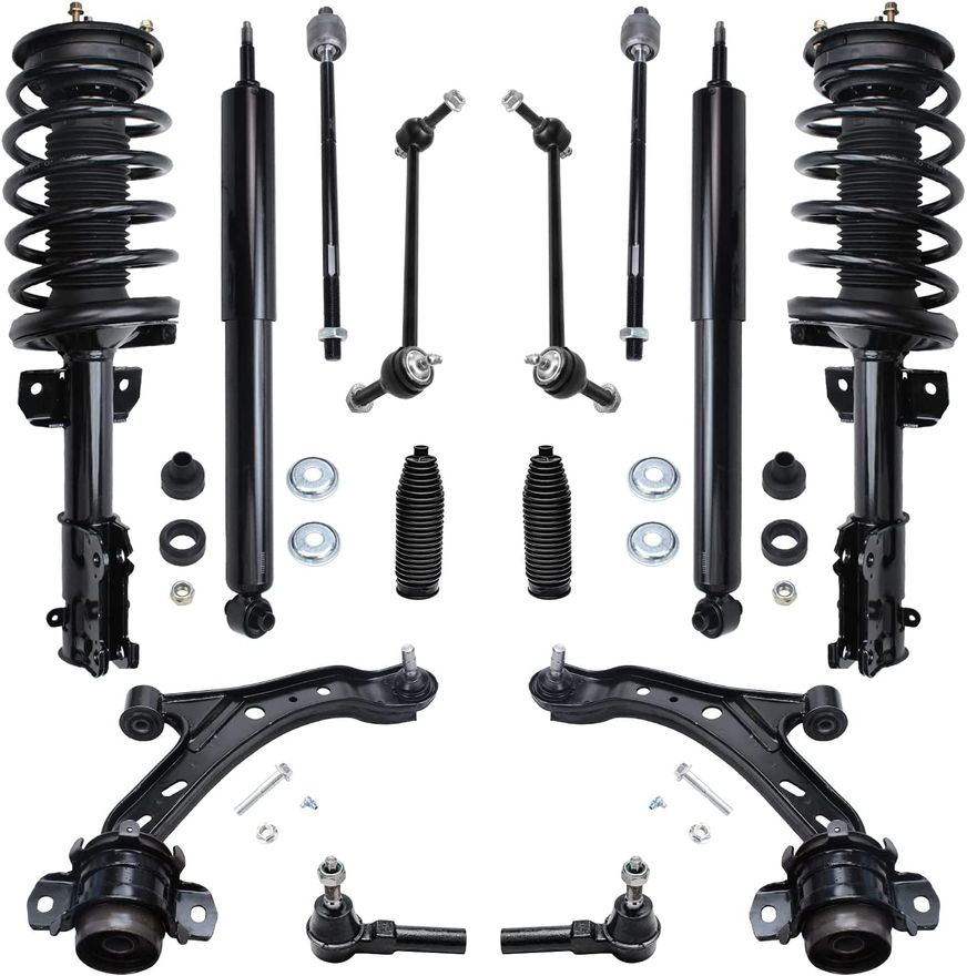 Main Image - Front Struts Control Arms Shocks