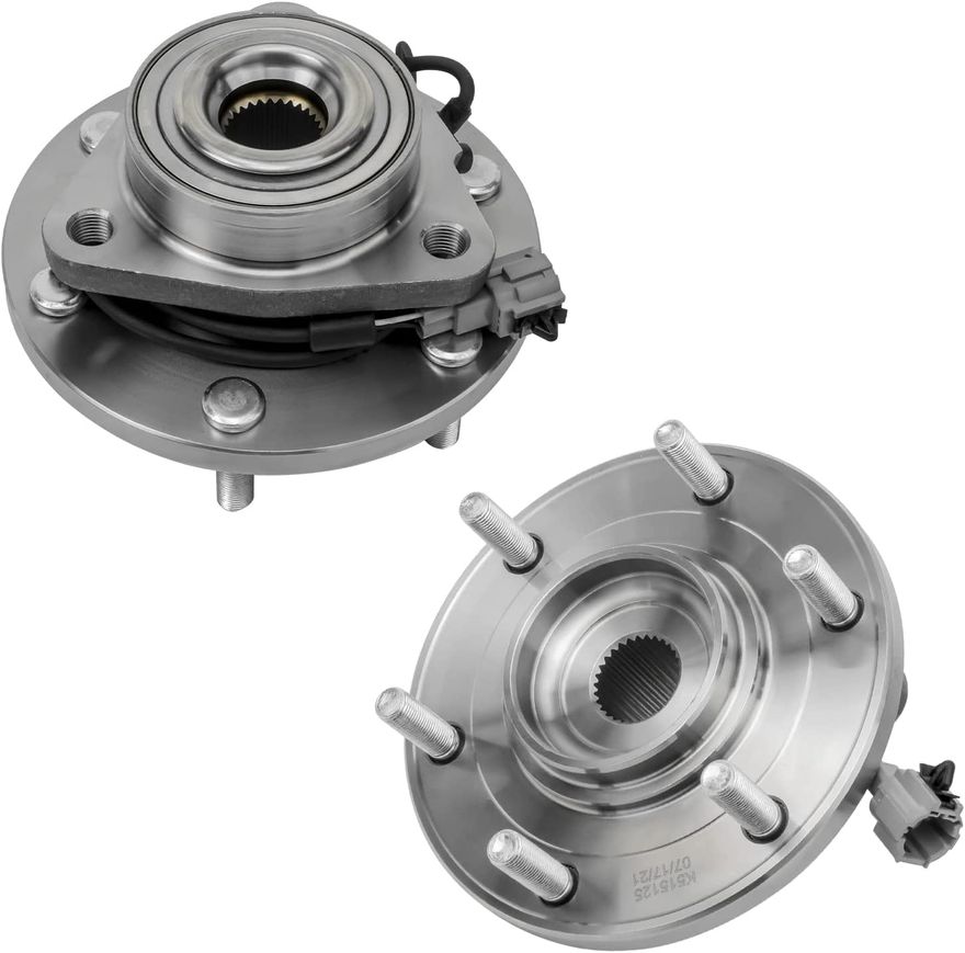 Front Wheel Hub and Bearings - 515125 x2