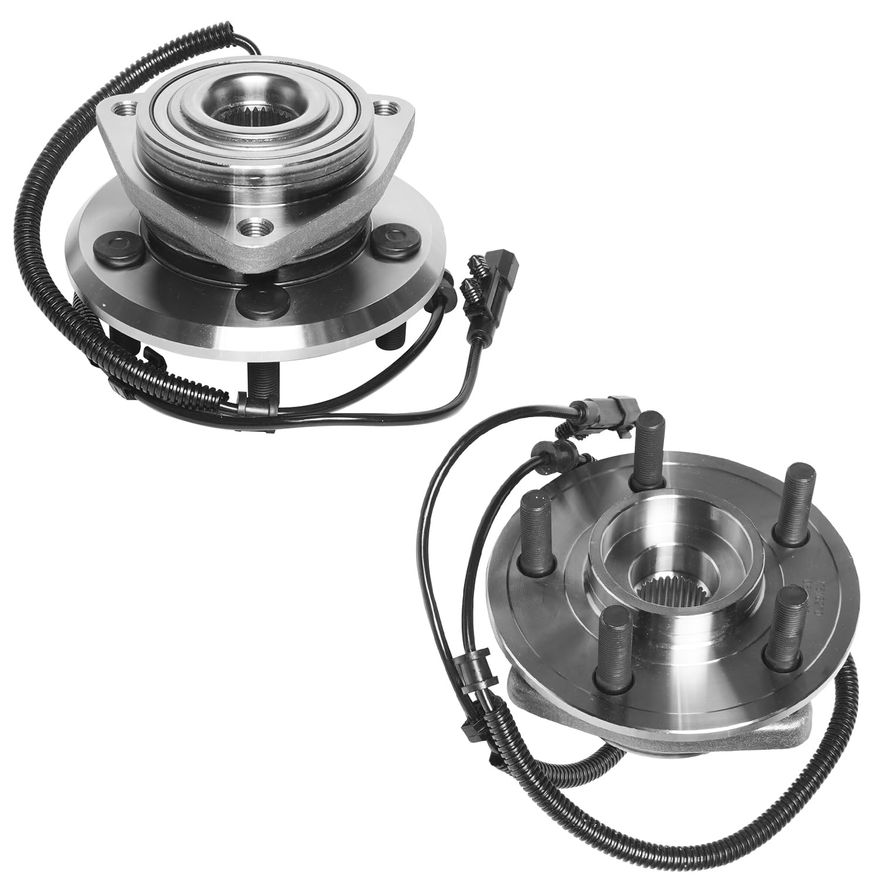 Front Wheel Hub and Bearing - 513270 x2
