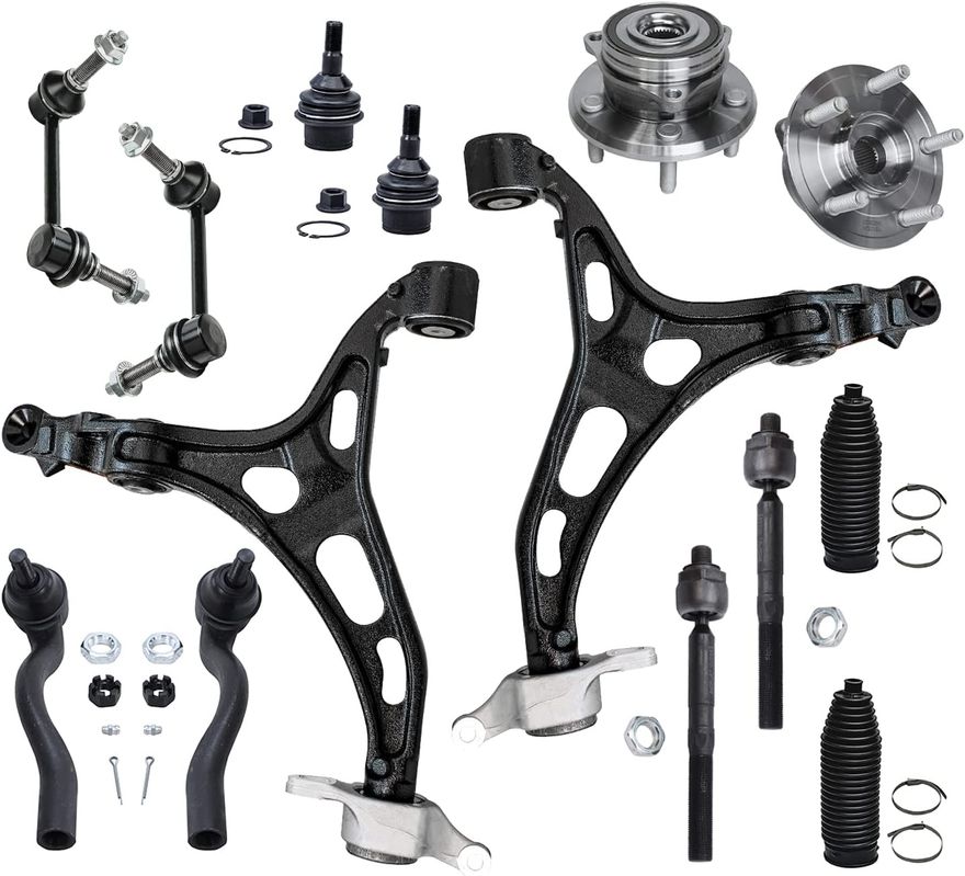 Main Image - Front Control Arms Hubs Tie Rods