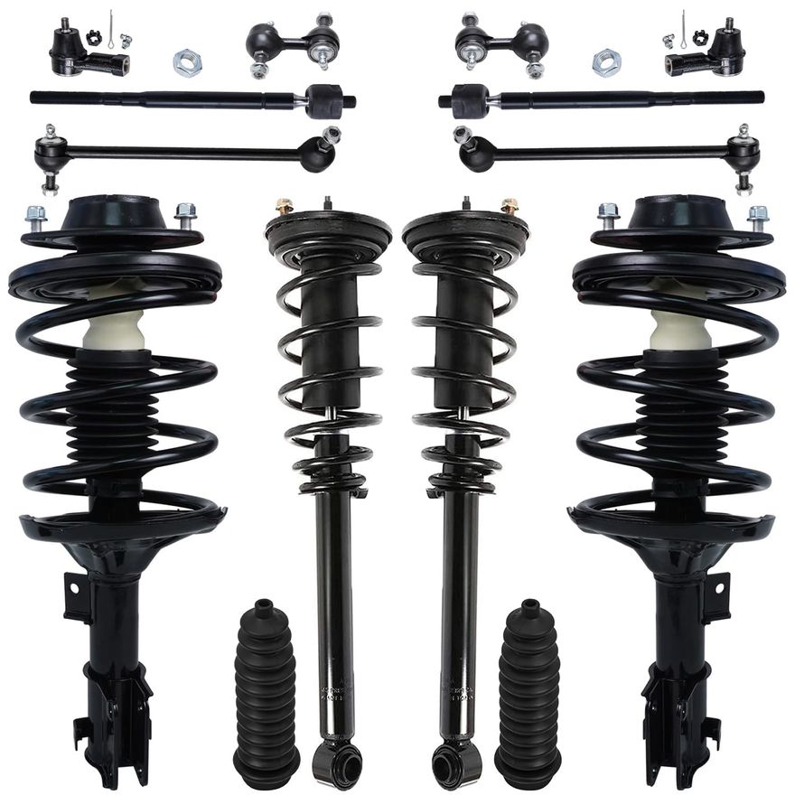 Main Image - Front Rear Struts Tie Rods Kit