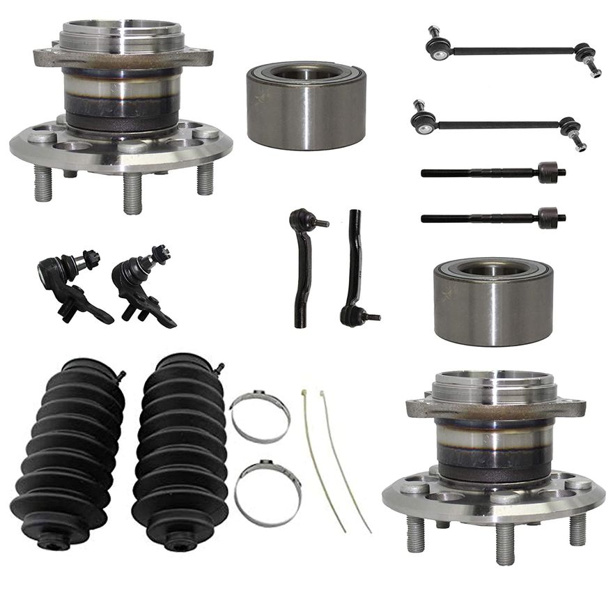 Main Image - Front Rear Hubs & Bearings Kit