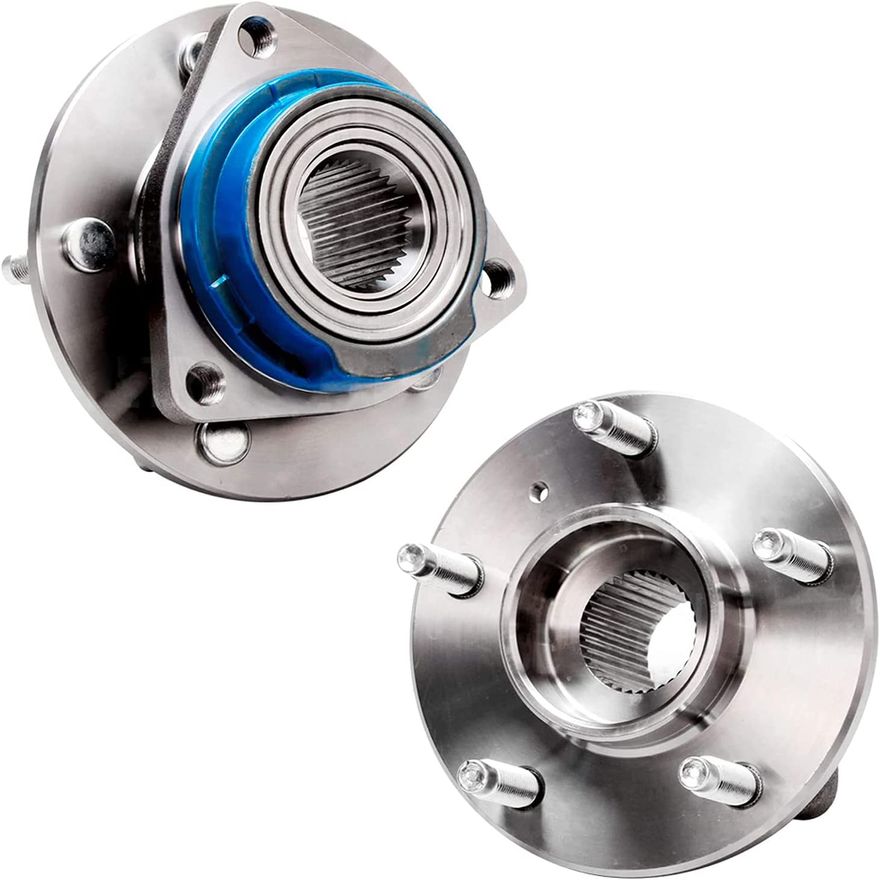 Front Wheel Hub and Bearings - 513203 x2