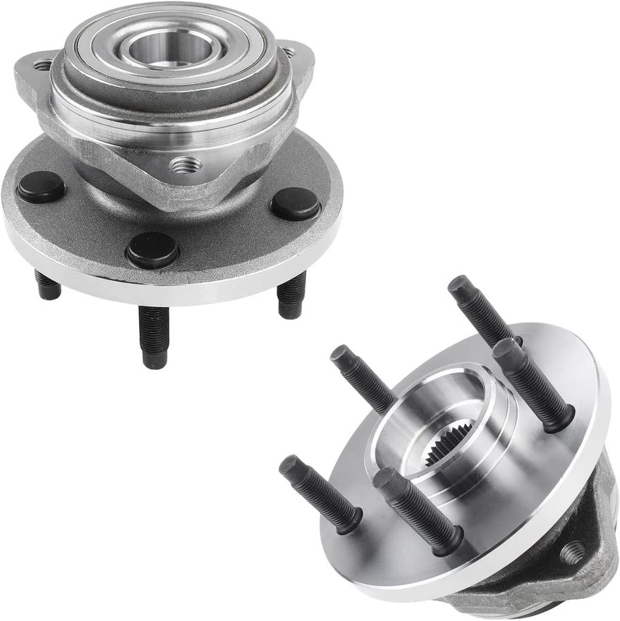 Front Wheel Hub and Bearings - 515014 x2