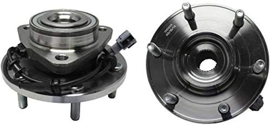 Front Wheel Hub and Bearings - 515125 x2