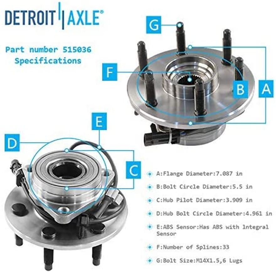 15pc Front Wheel Hub and Bearings Upper Control Arms Tie Rods