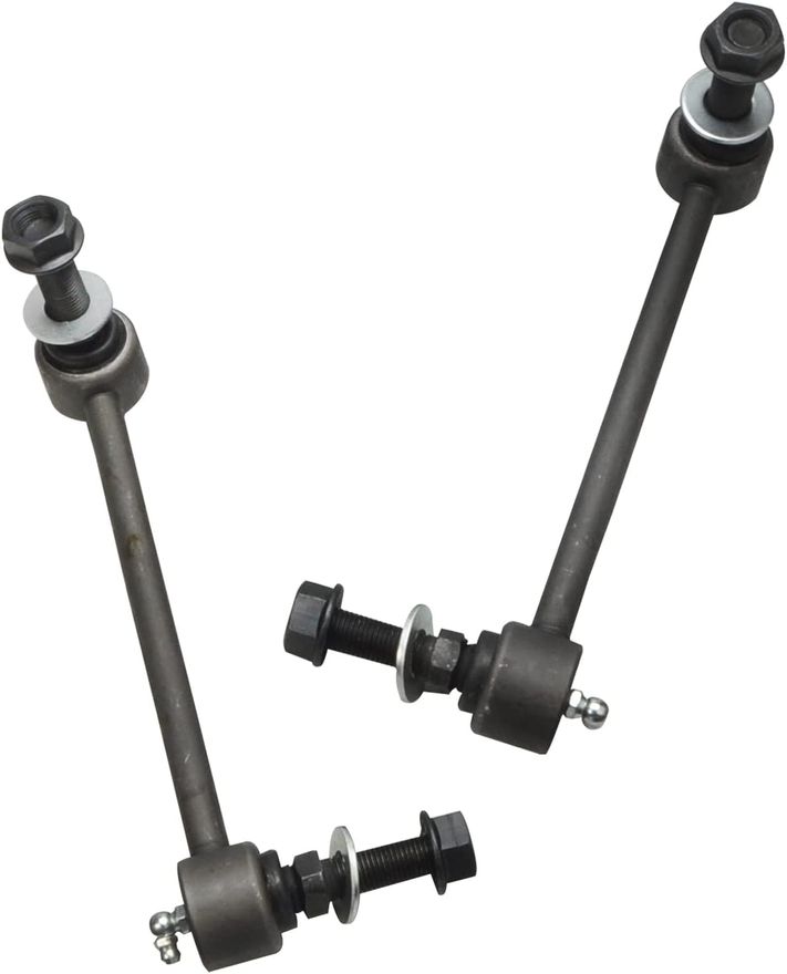 カラフルセット 3個 Detroit Axle 6pc フロント Lower コントロール Arm with Ball Jots Sway Bar  Lks Outer Tie ロッドs Replacement 2008-2016 クラ