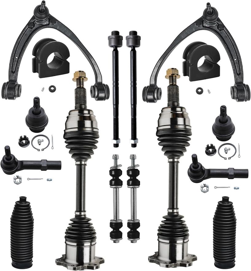 Main Image - Front CV Axles Control Arms Kit