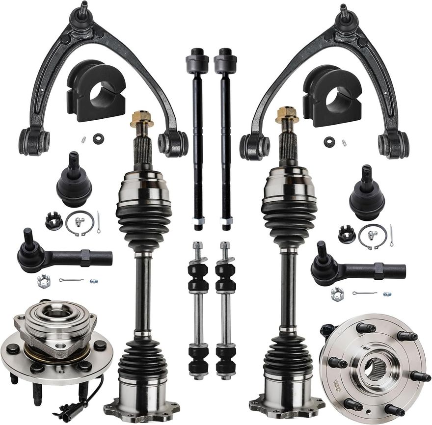 Main Image - Front CV Axles Control Arms Kit