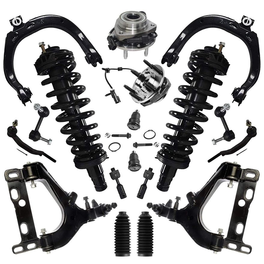 Main Image - Front Control Arms Struts Hubs