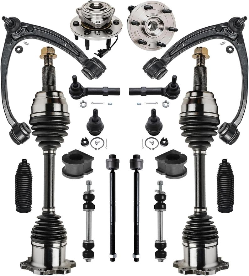 Main Image - Front CV Axles Control Arms Kit