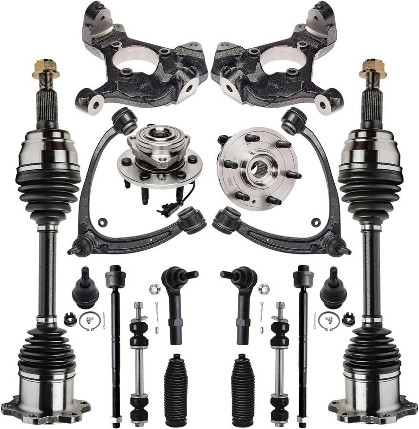 Main Image - Front CV Axles Control Arms Kit