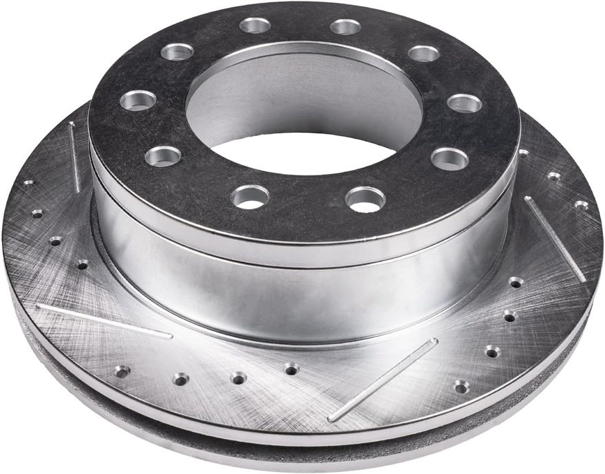 Front Drilled Brake Rotor - S-31466 / S-31467