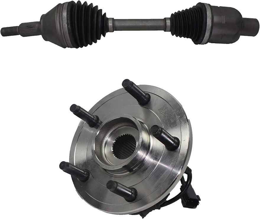 Main Image - Front CV Axle Wheel Hub Bearing