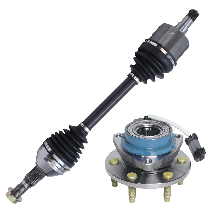 Main Image - Front CV Axle Assembly Wheel Hub